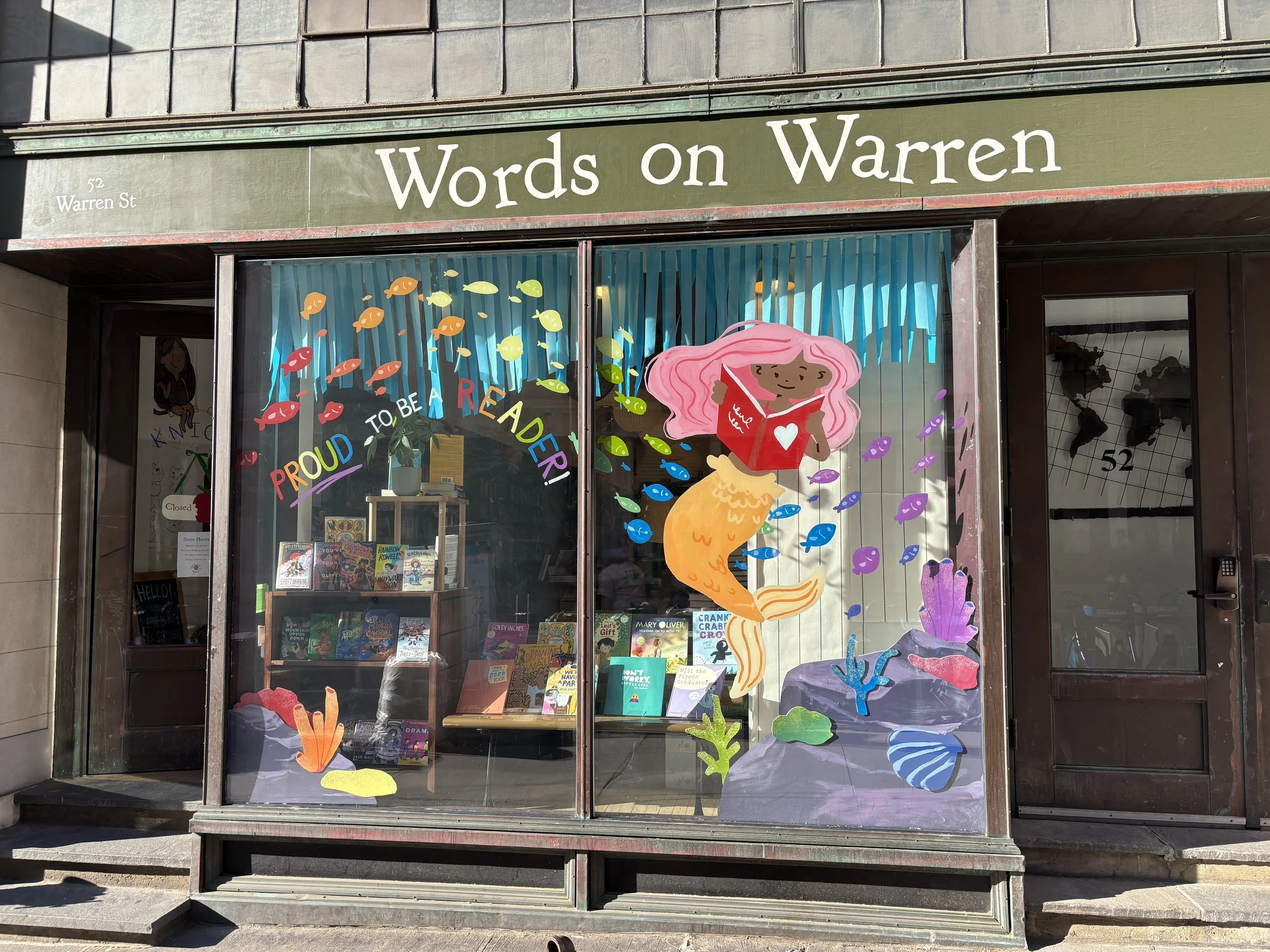 Words on Warren Pride Window