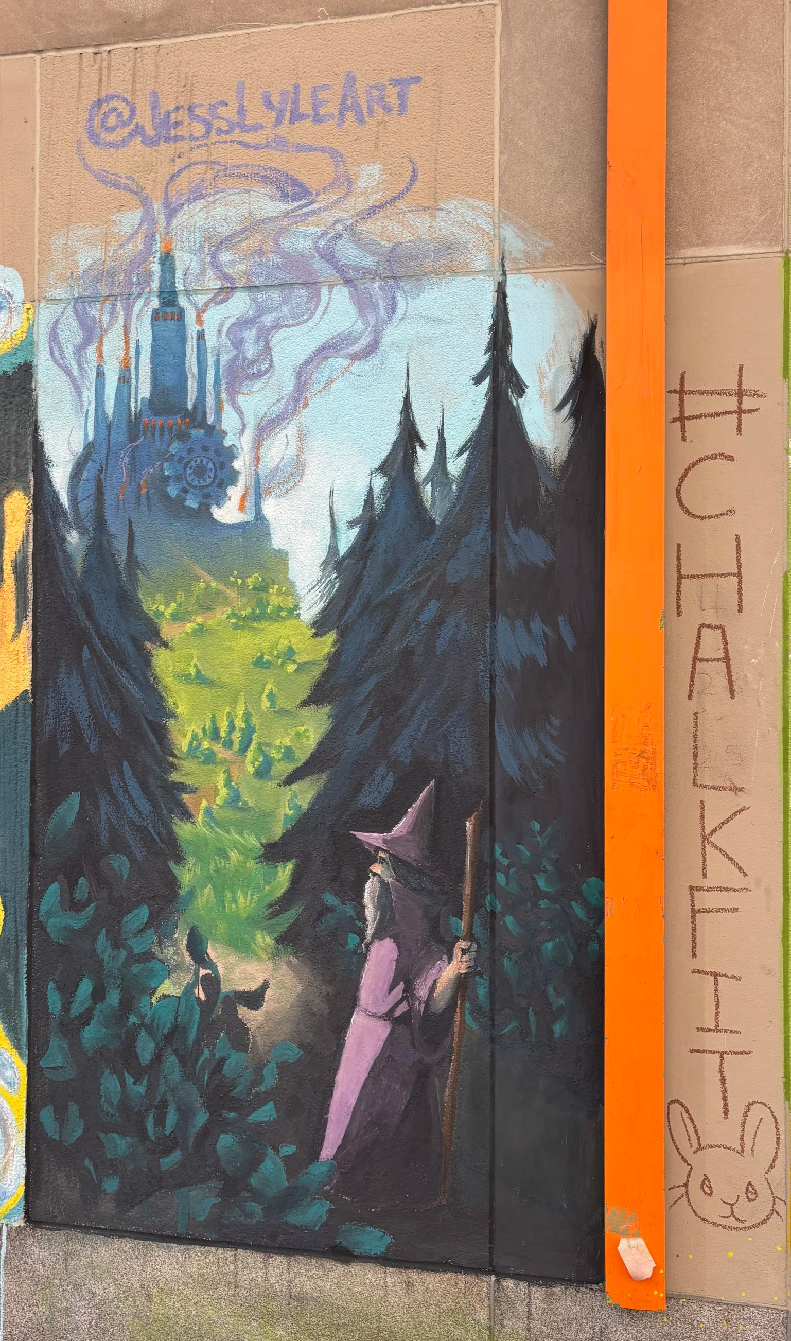 Chalk FIT Mural