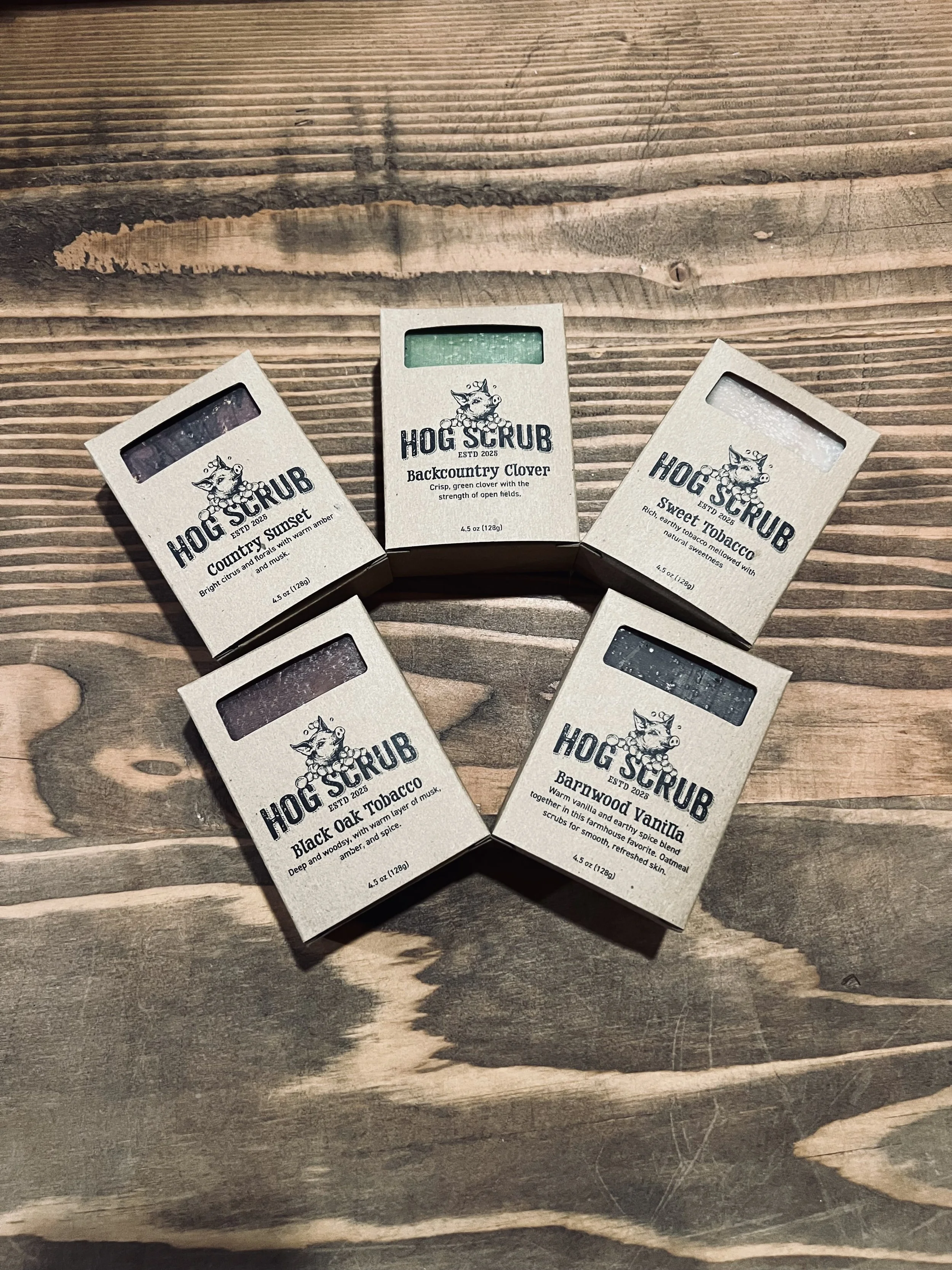 Pick 5 Hog Scrub Bars - Build Your Own Bundle