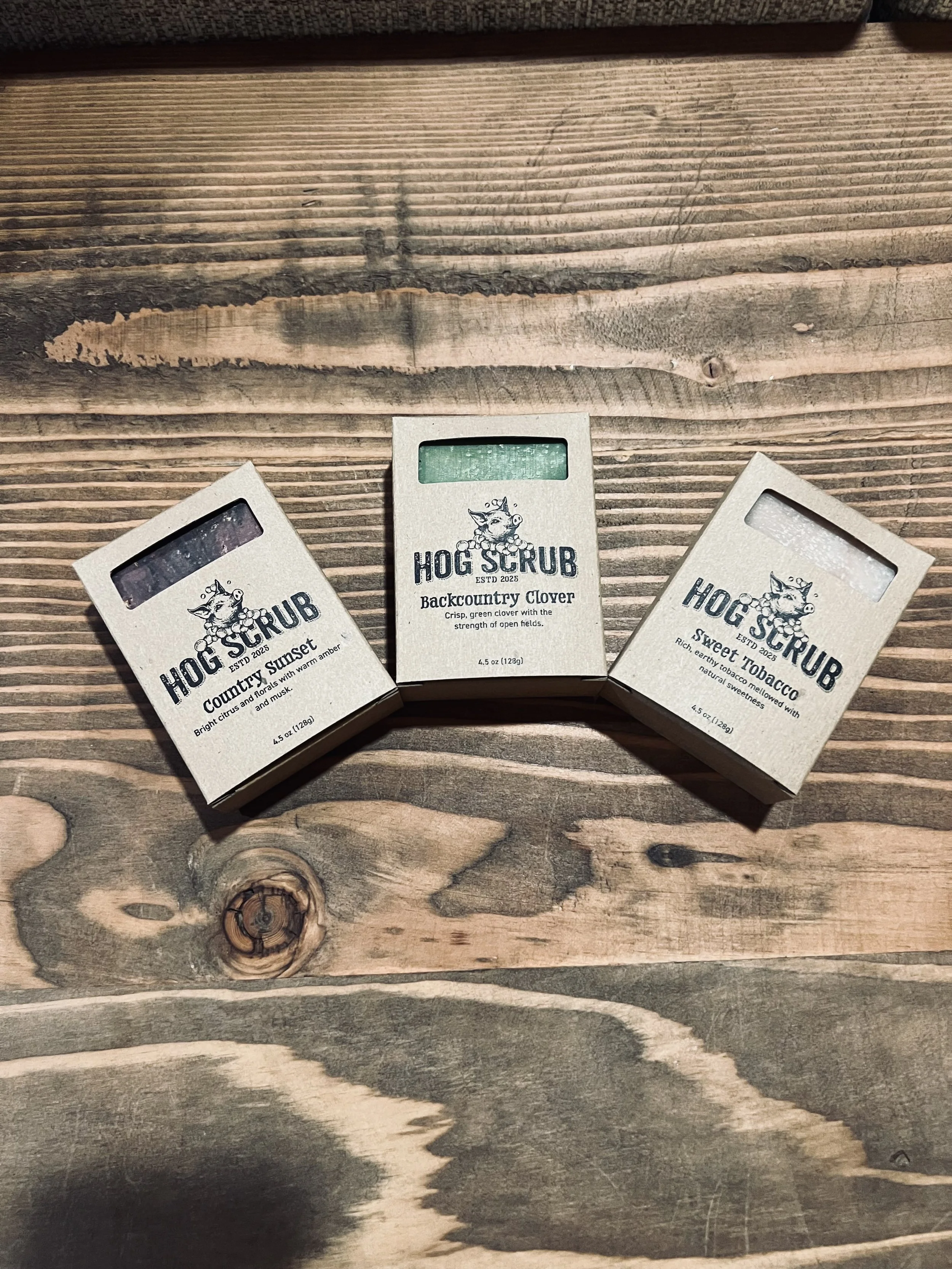 Pick 3 Hog Scrub Bars - Build Your Own Bundle