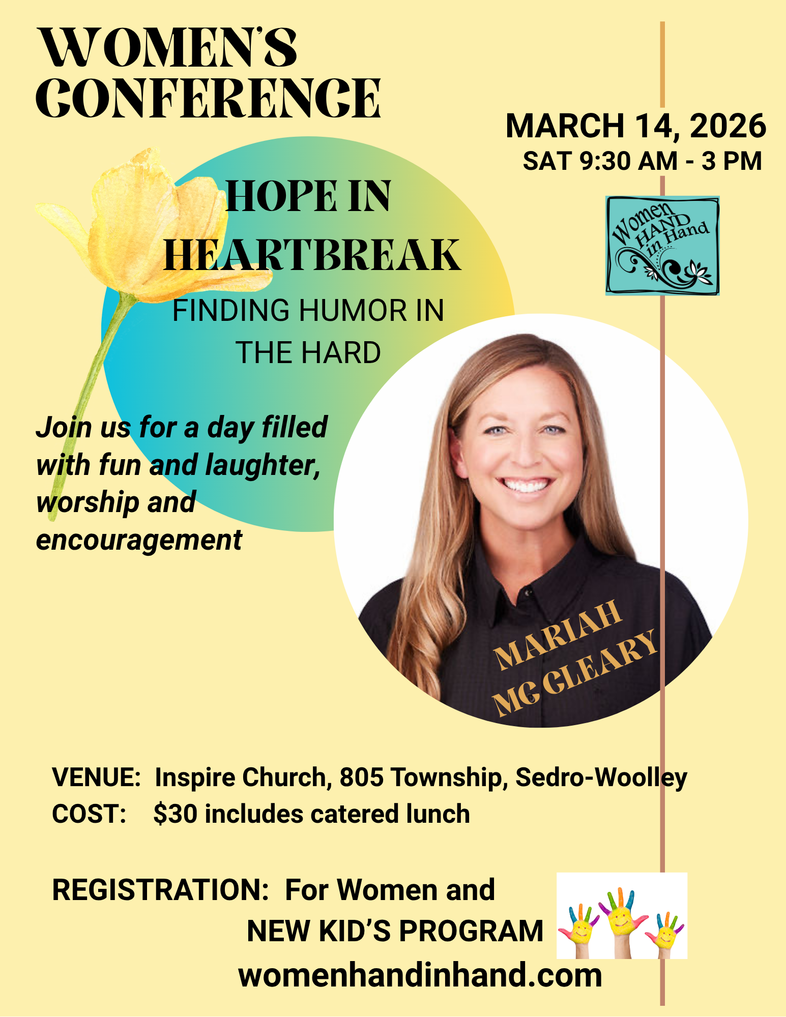 Hope in Heartbreak March 14, 2026 - $30