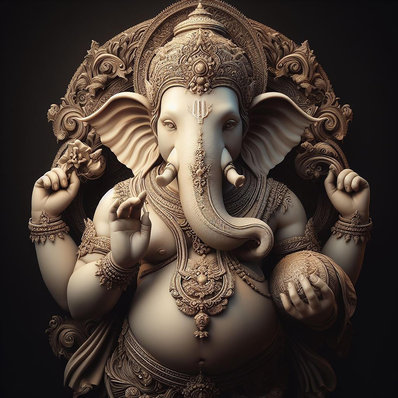 A colorful bouquet of flowers resting on a mossy log outdoors.