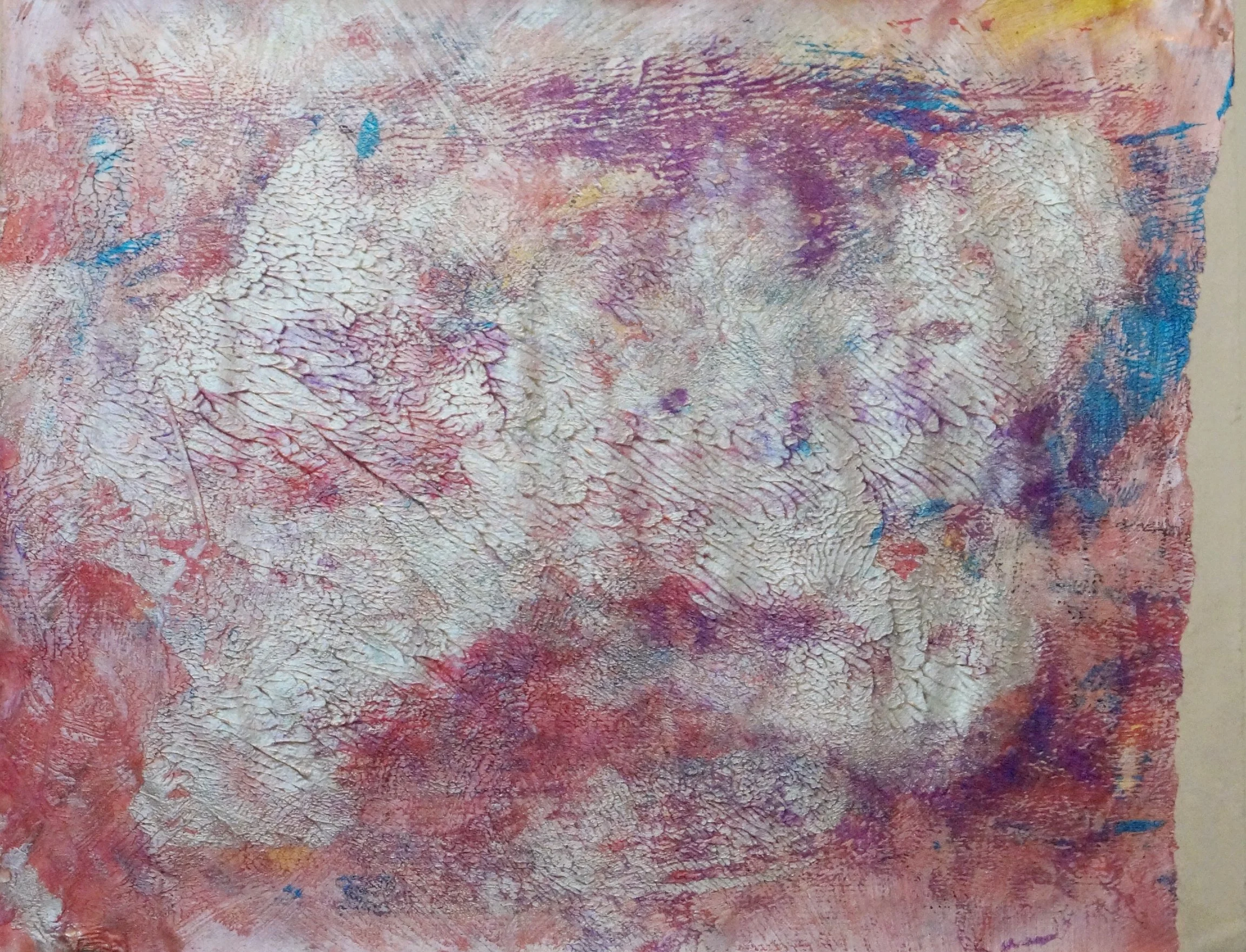 Mixed media artwork by Nicole Javorsky