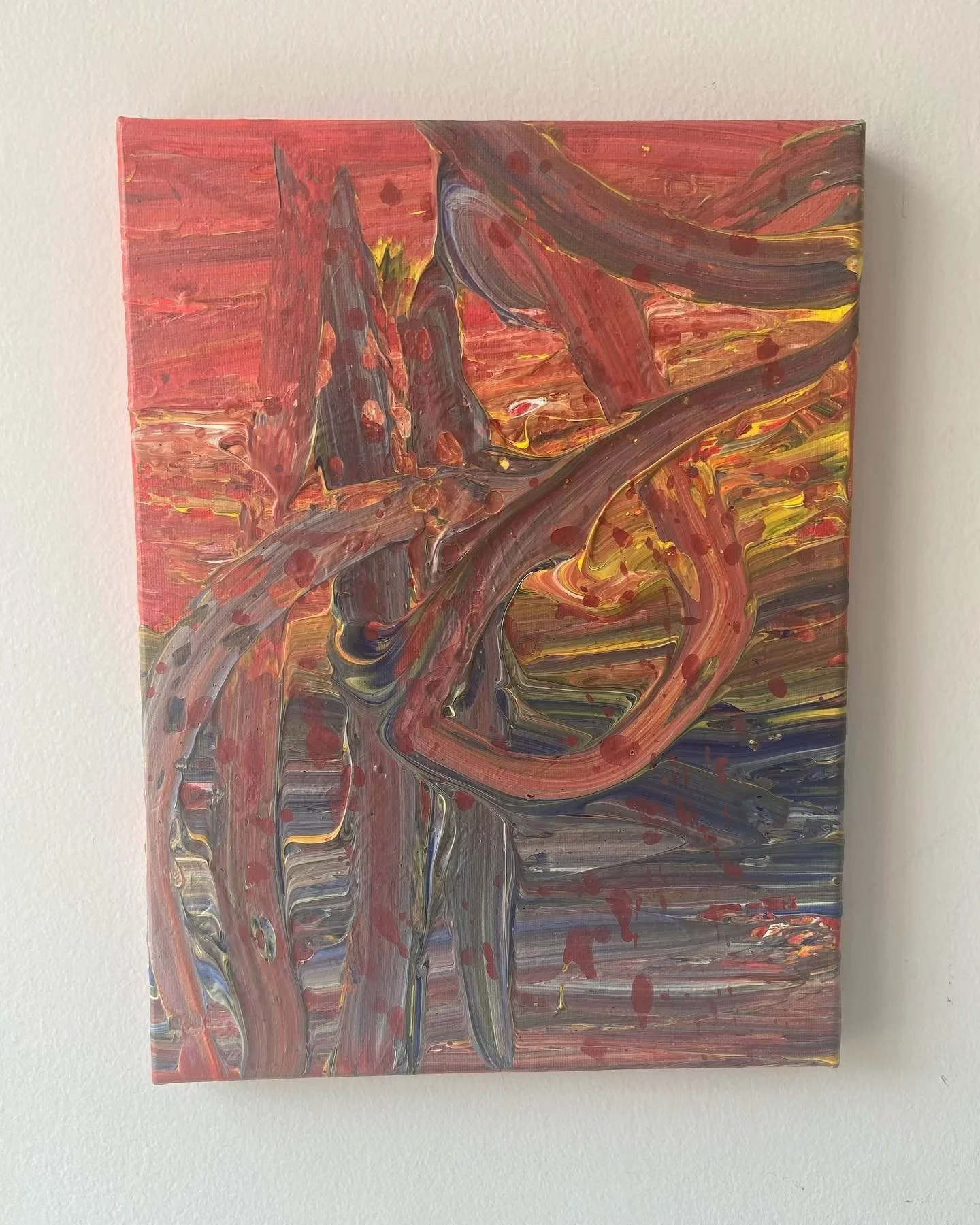 abstract painting by Nicole Javorsky