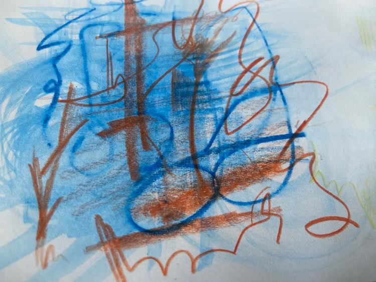 watercolor sketch by artist Nicole Javorsky