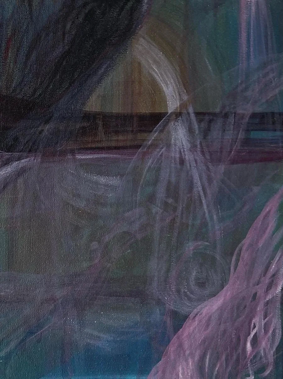 abstract painting by Nicole Javorsky