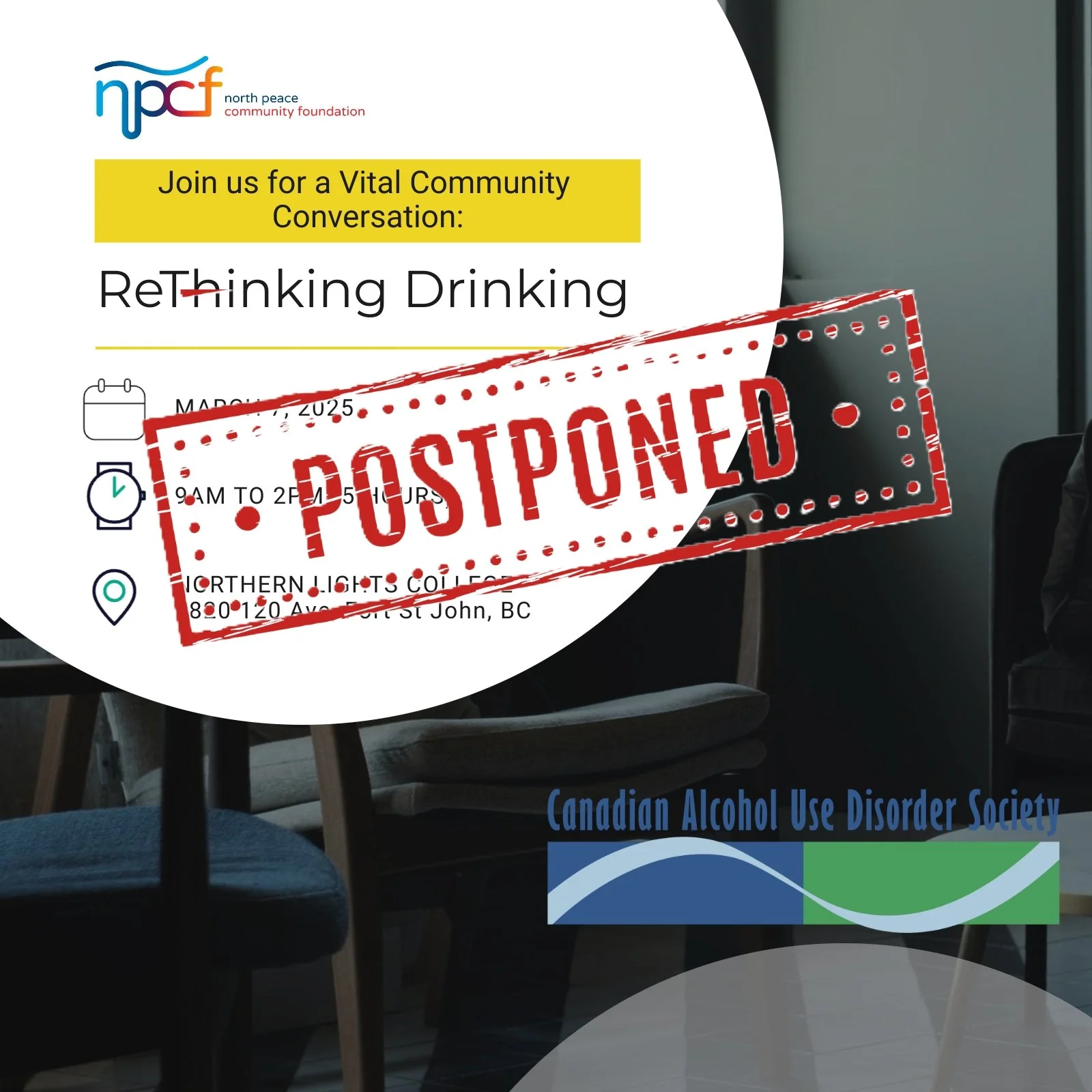 Vital Community Conversation: ReThinking Drinking