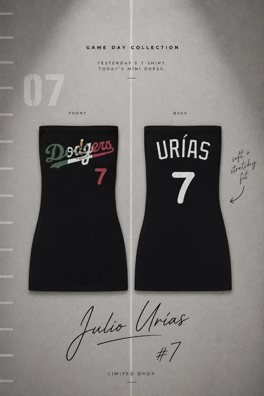 Dodgers J.U. Mini Tee