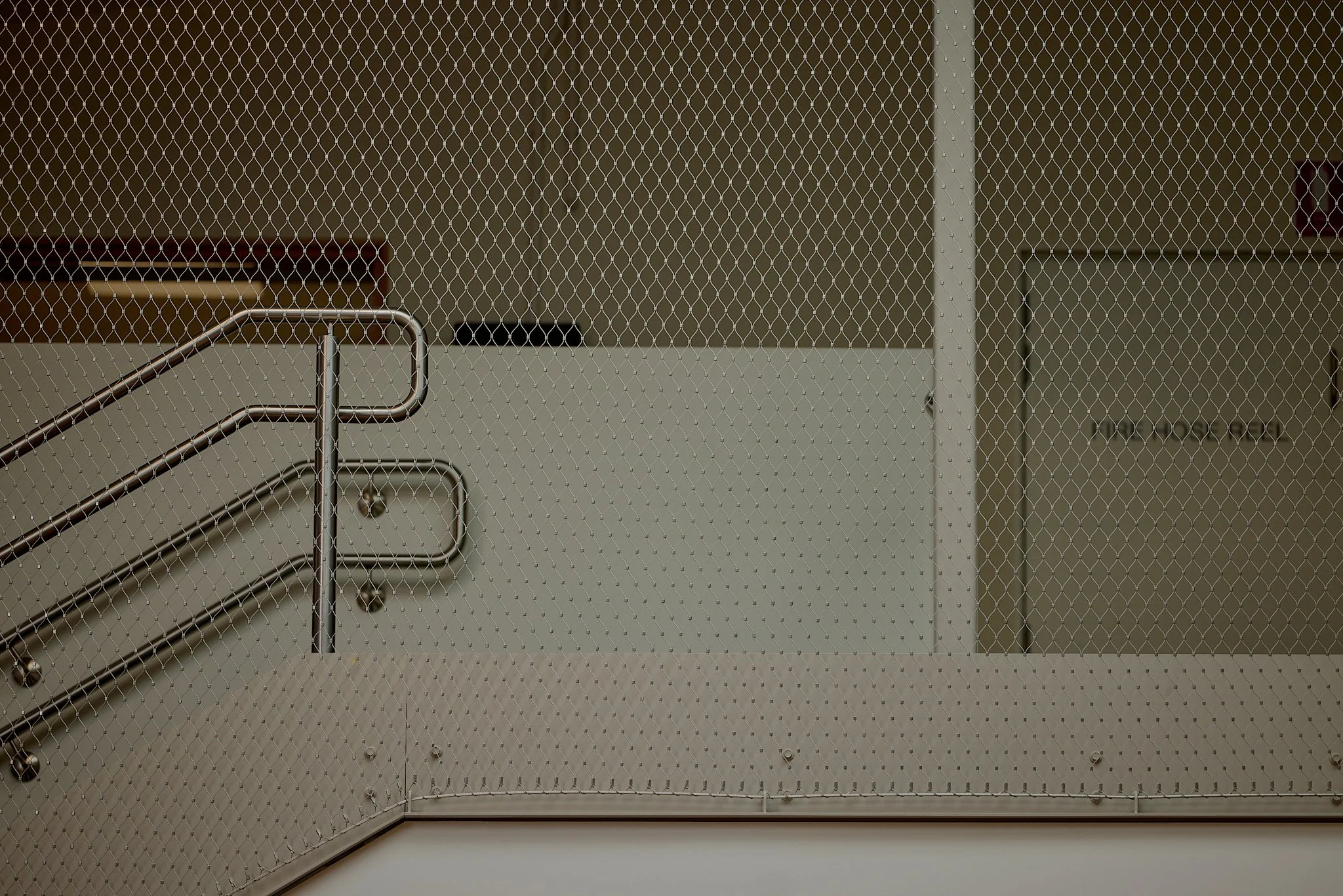 Flexi-mesh balustrades installed by Bespoke Wire & Rope at Monash Childcare Centre in Notting Hill VIC with Roberts Co and LAW Architects.