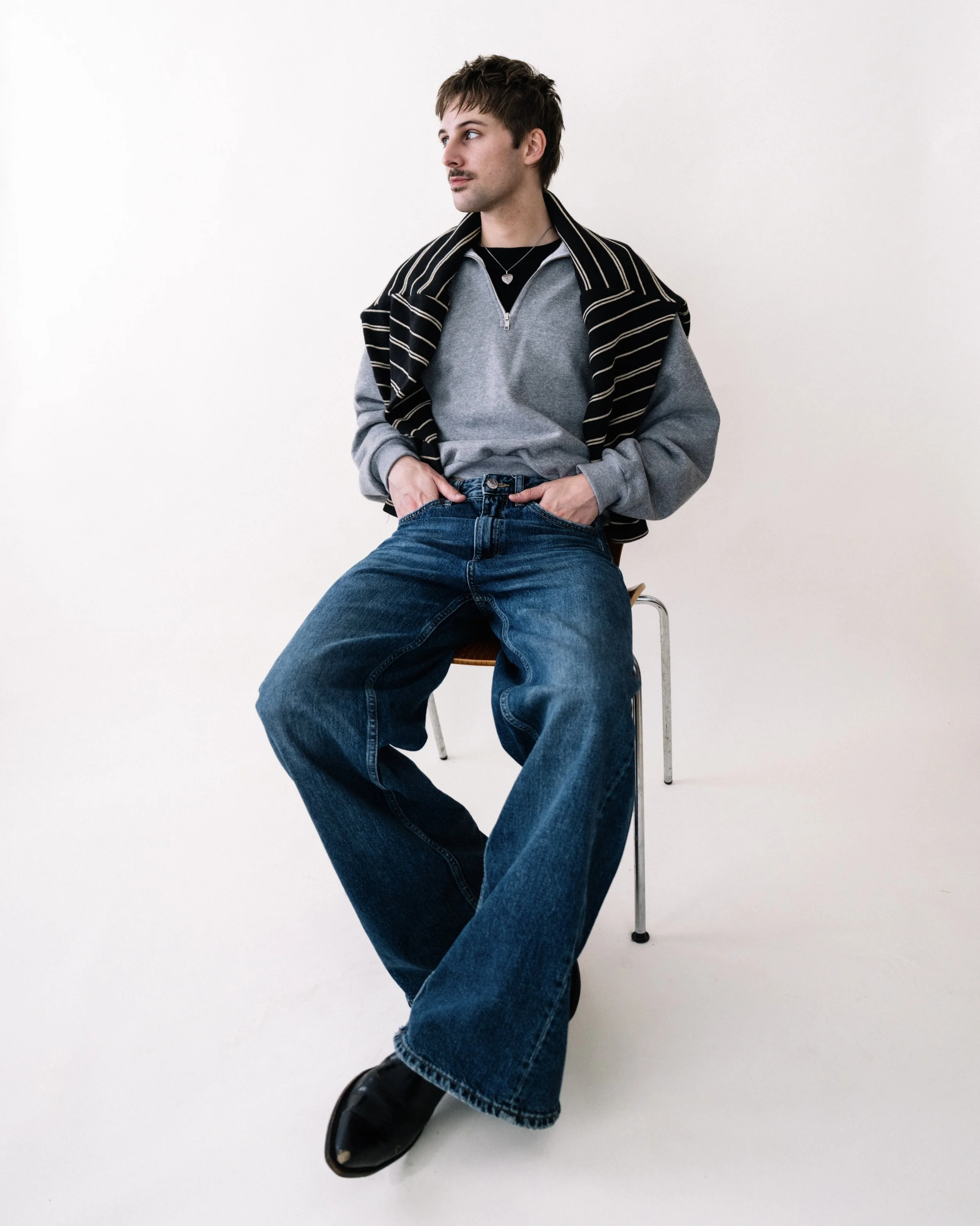 Photographer Kyle Mark Peterson's portfolio site branding photo.