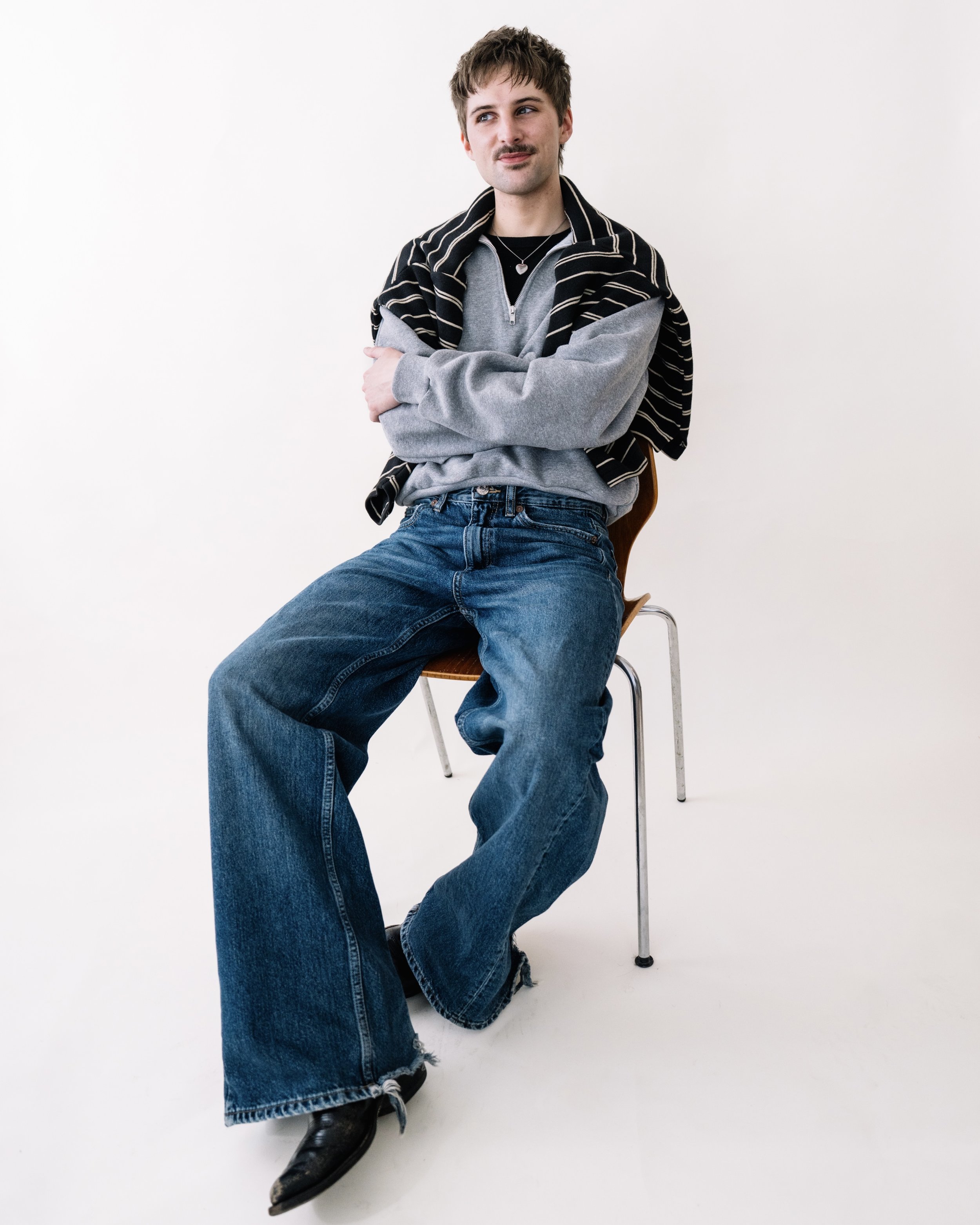 Photographer Kyle Mark Peterson's portfolio site branding photo.