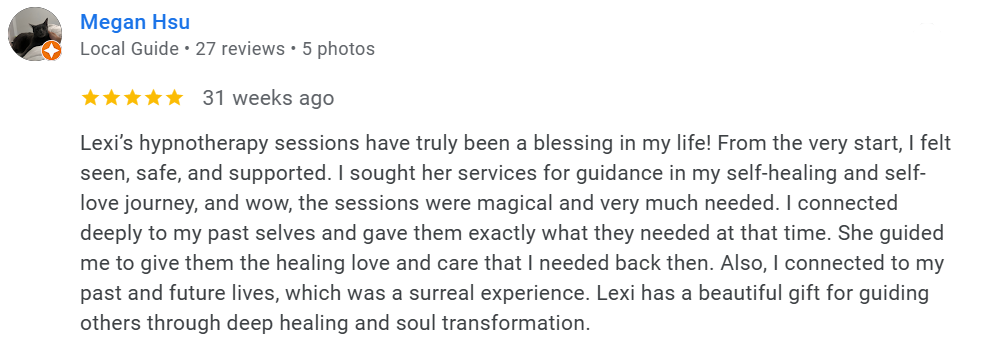 Megan QHHT Results from Alexis Karamanova