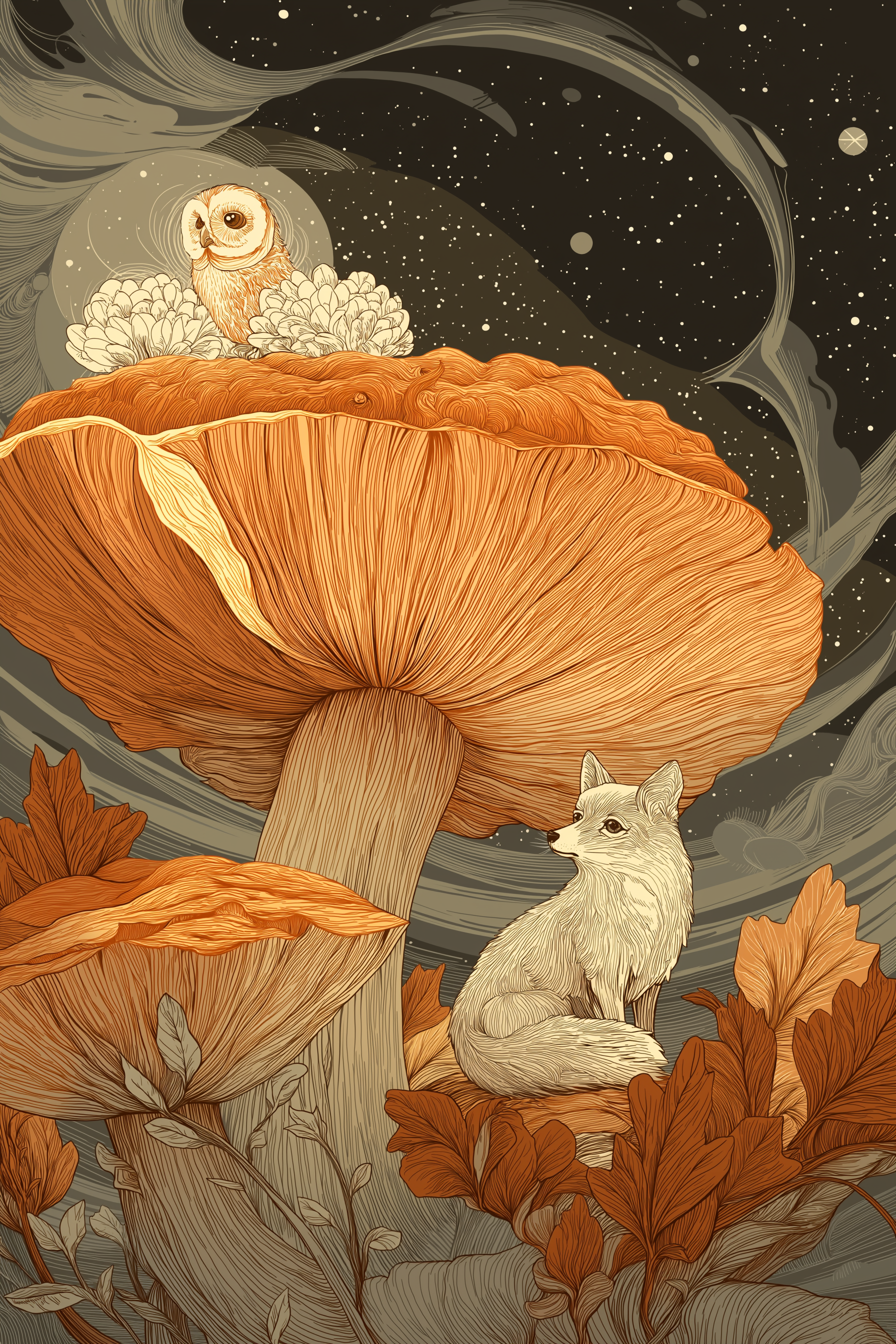 u9956376677_a_mushroom_with_an_owl_sitting_on_the_edge_of_it_an_a10d06ce-ddbe-47ec-87ca-f25ef5b5f0be.png