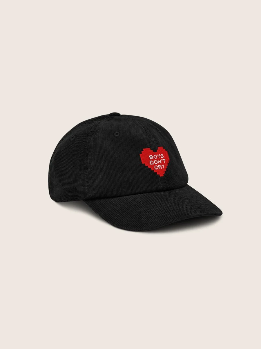 Boys Don't Cry › "Pixel Heart" Corduroy Hat
