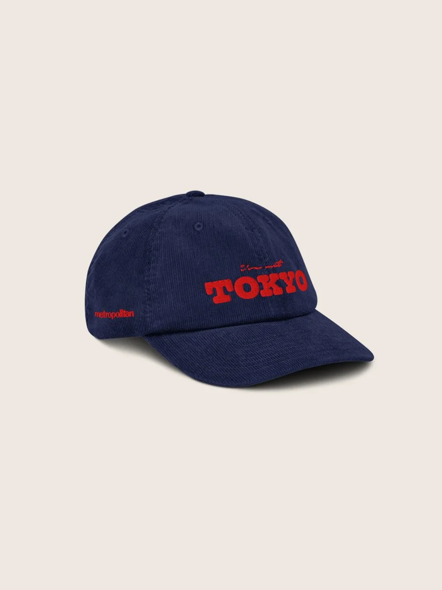 Metropolitan › "I've met Tokyo at a football game" Corduroy Hat