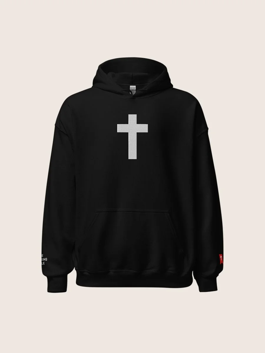The Walking Bible › "Chivalric Order" Knights Hospitaller Black Heavy Blend Hoodie