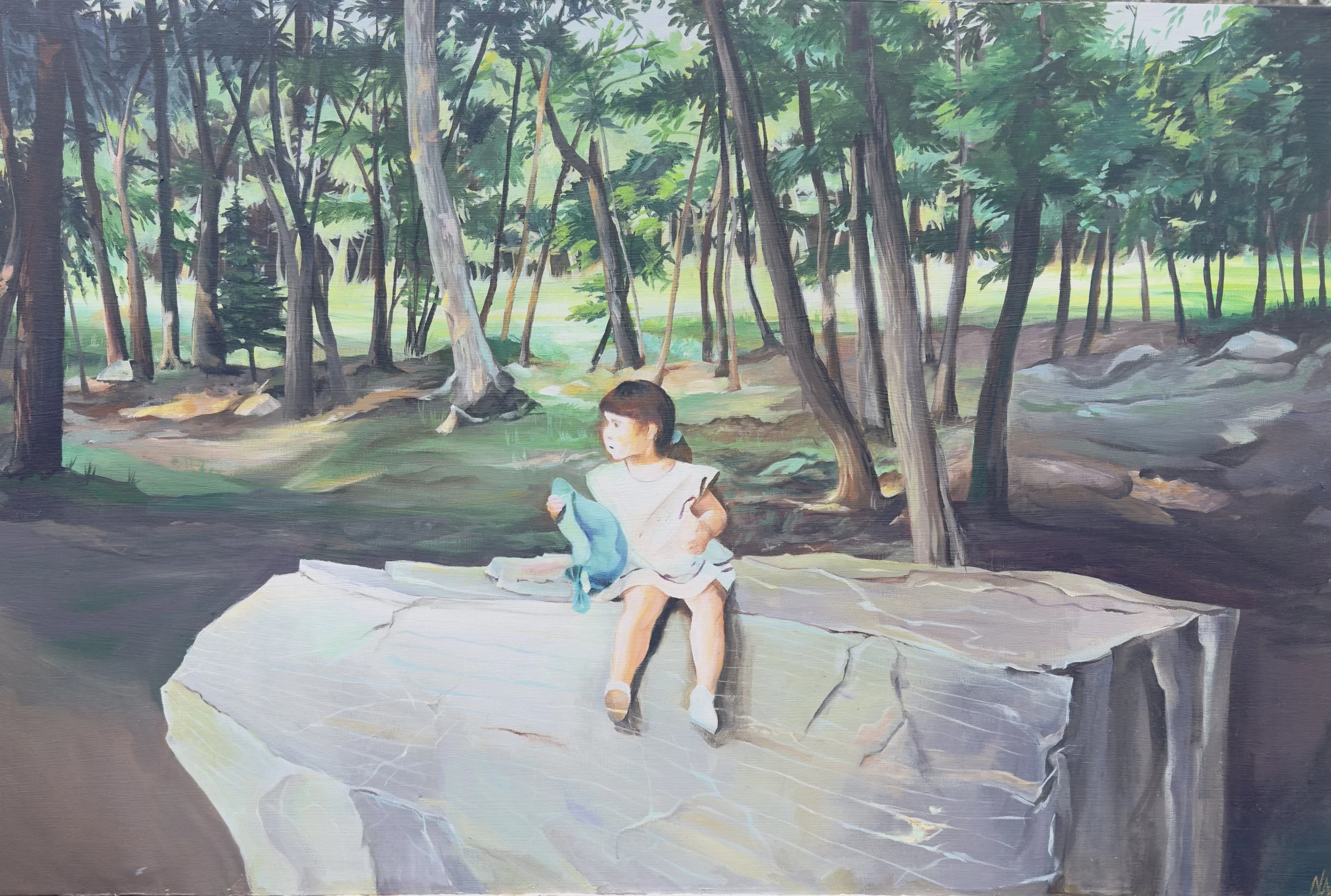 "Forest Memory" Acrylic 24x36