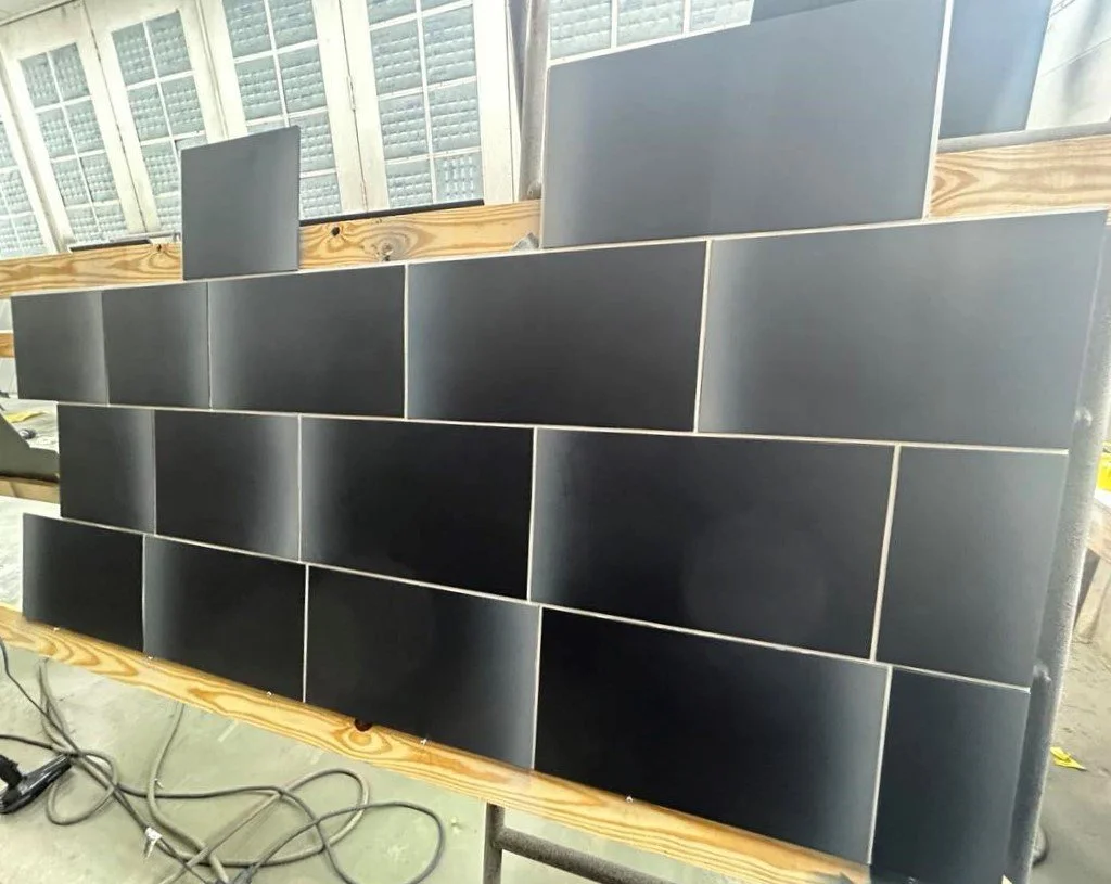 Fade scenic treatment tiles