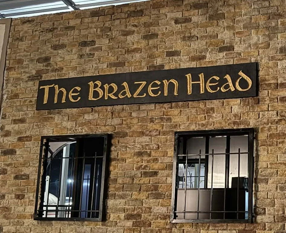 Brazen Head Sign Detail