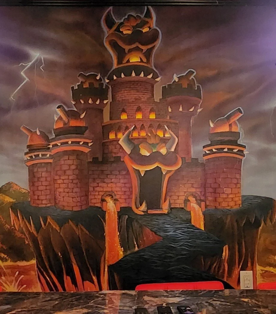 Bowser Castle Detail