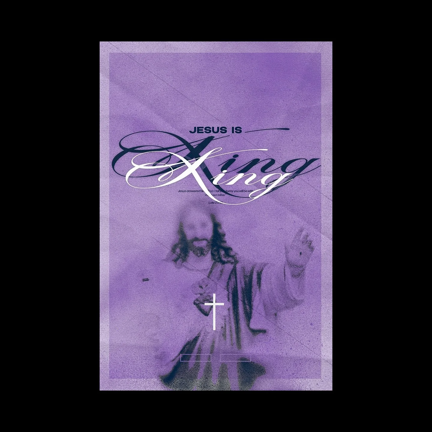 JESUS IS KING POSTER

#jesussaves #InstaArt #ArtOfTheDay #ContemporaryArt #ArtLover #posterdesign #graphicdesign #illustrator #creative #branding #artoftheday #jesusislord