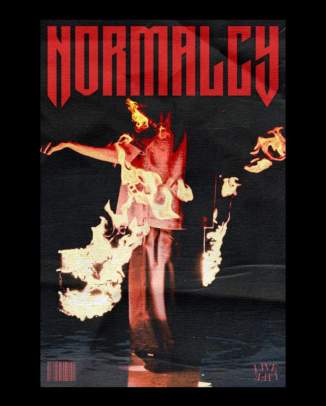 NORMALCY - poster design open
Open for work. Shoot a dm 
#posterdesigner #posterdesign #posterart #visualdesigner #visualdesign #branddesign