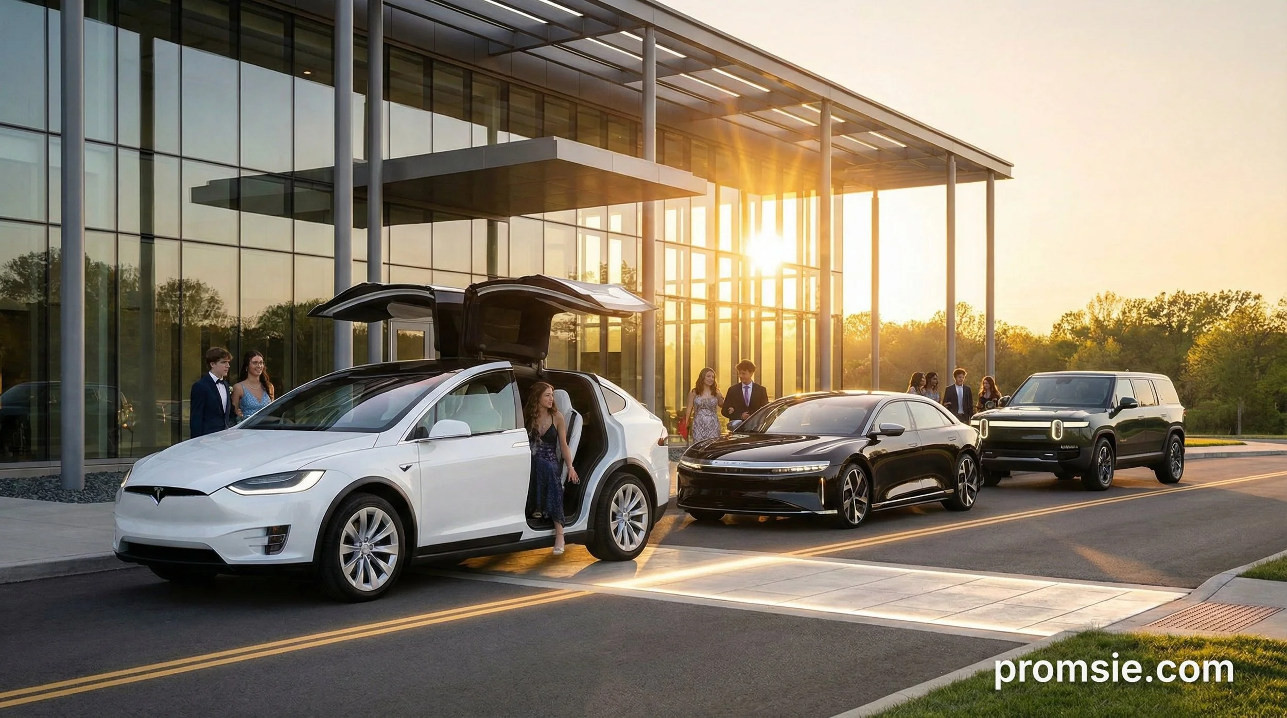 Eco-Chic Arrivals: Making a Statement with High-End EVs