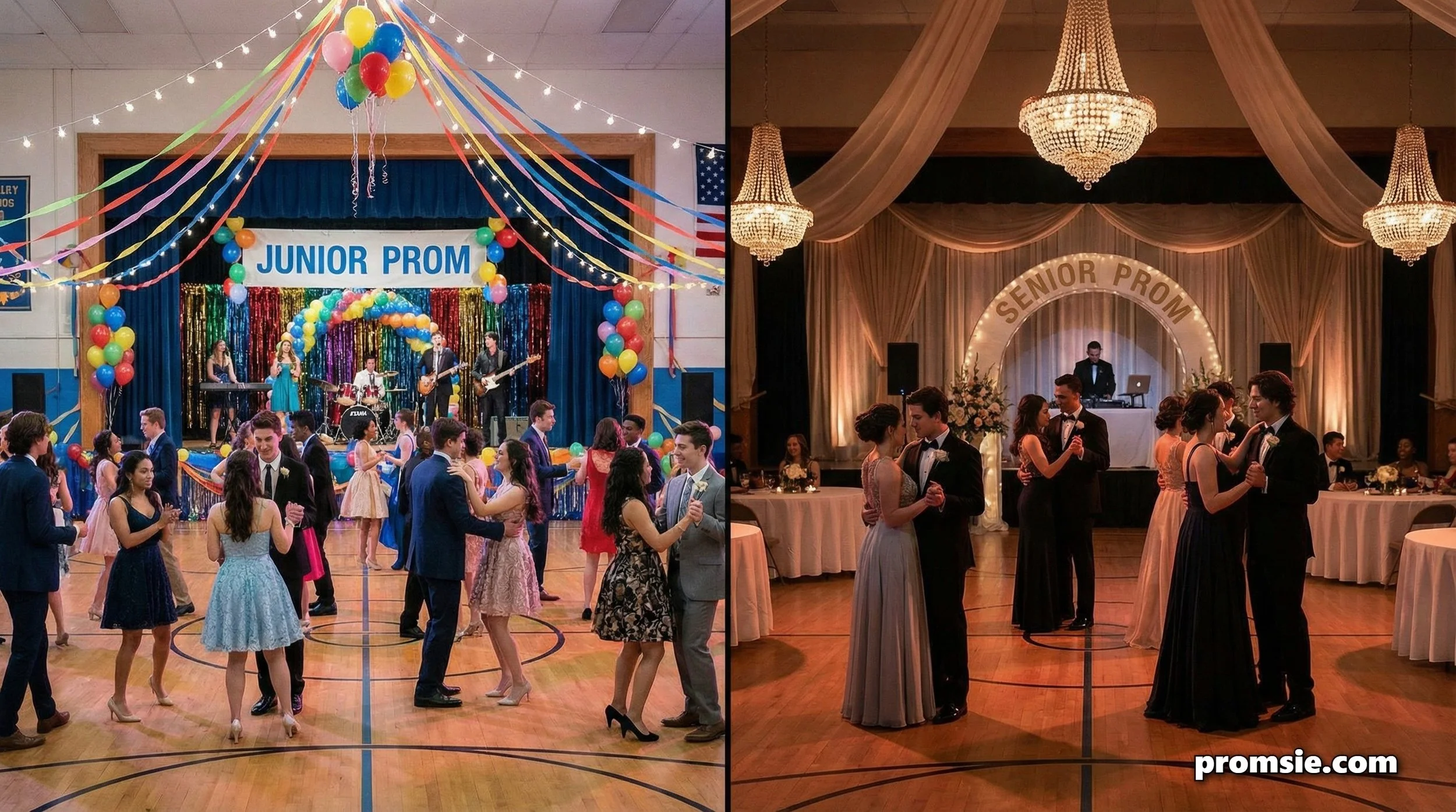 Junior vs. Senior Prom: Promsie’s Guide to Differences, Traditions &amp; Etiquette