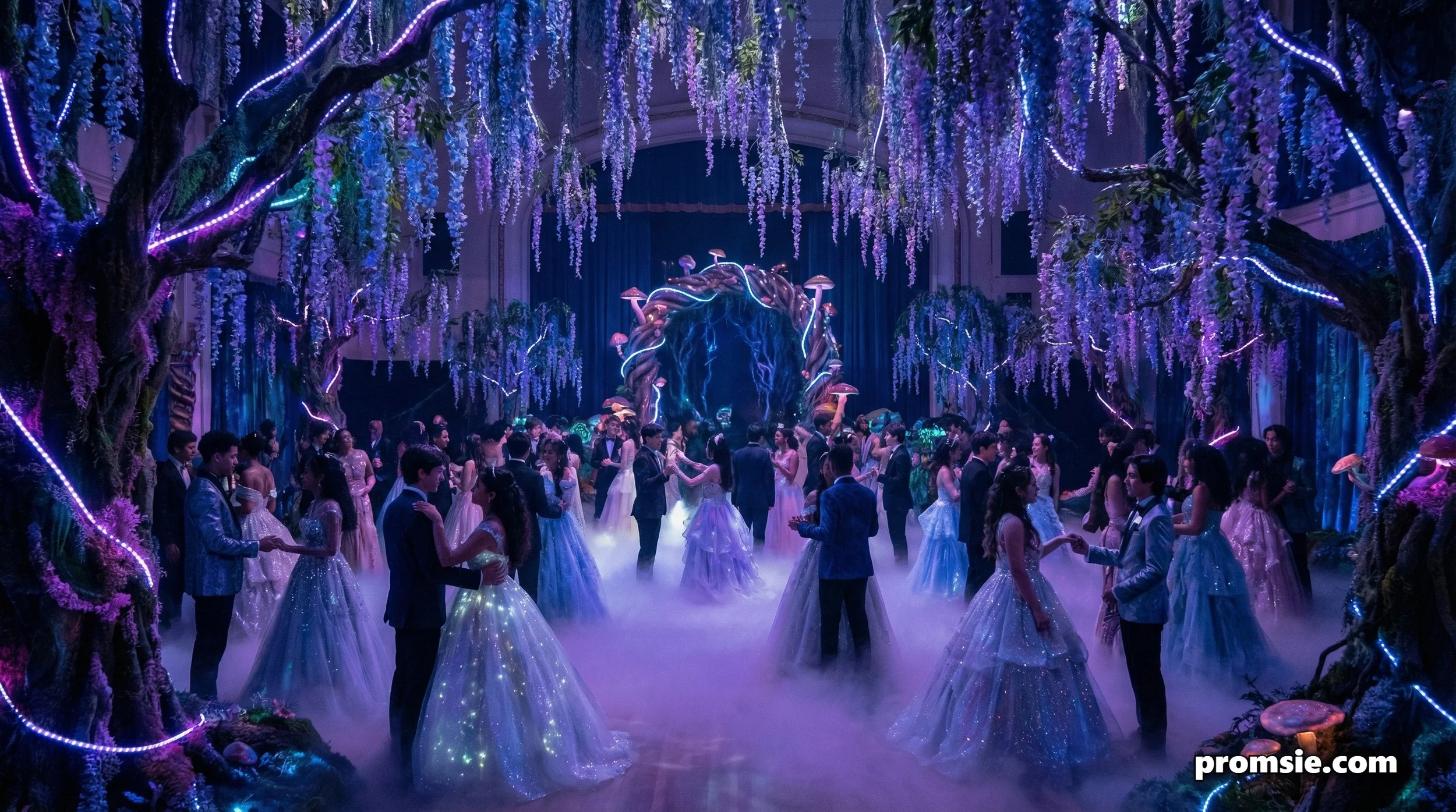 Enchanted Forest Prom Theme