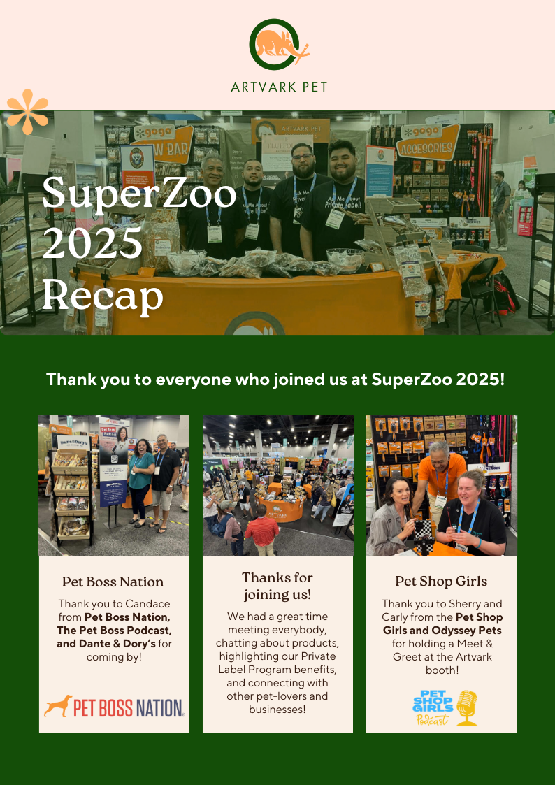 Artvark Pet Products Flyer - Kristina Nihan Design Marketing UX UI Small Business 