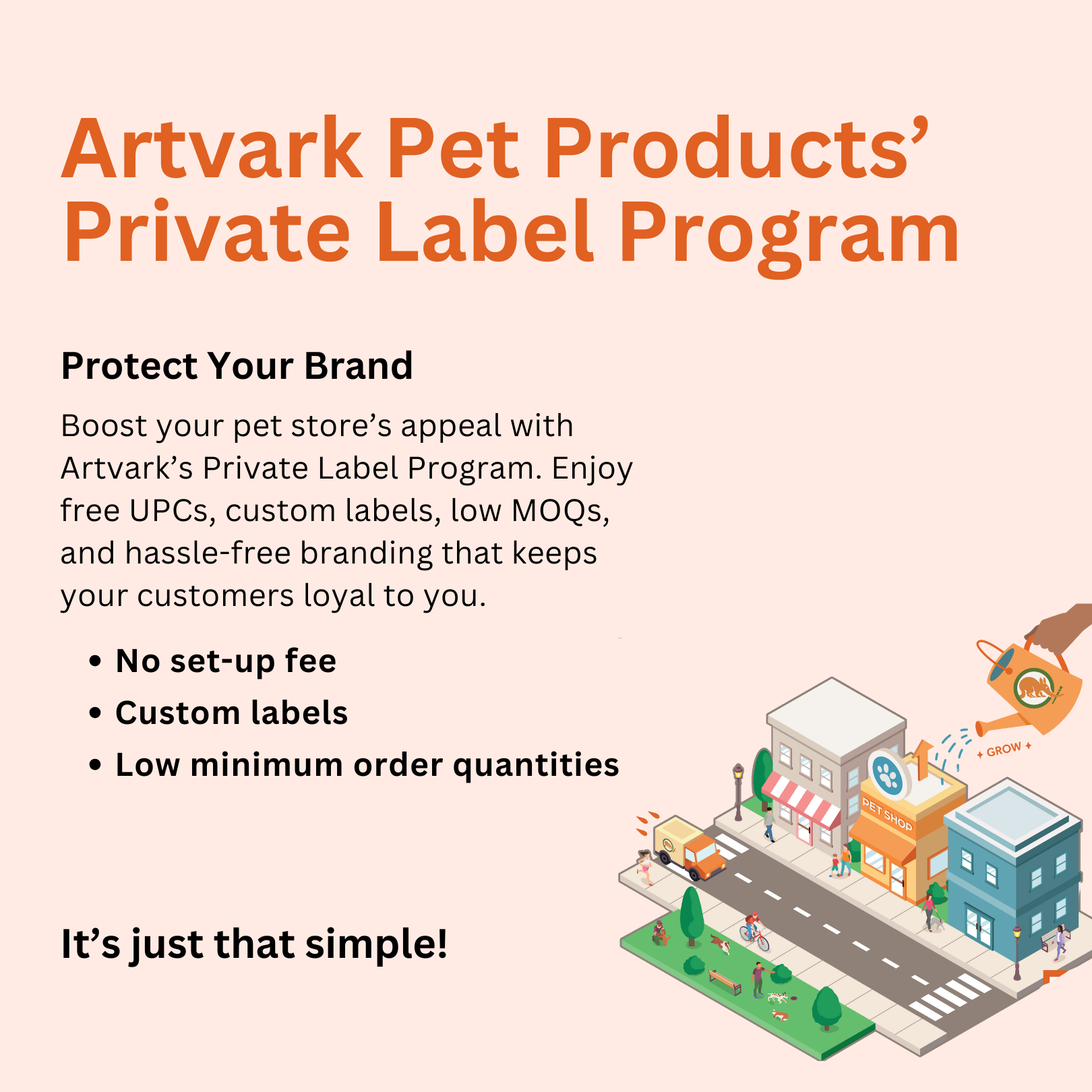 Artvark Pet Products Flyer - Kristina Nihan Design Marketing UX UI Small Business