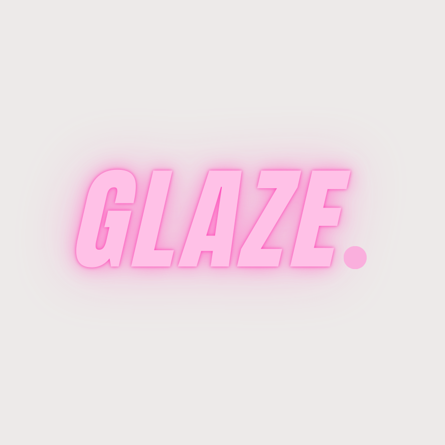 Glaze. Skincare Brand and Logo Design - Kristina Nihan Design Marketing UX UI Small Business Contractor