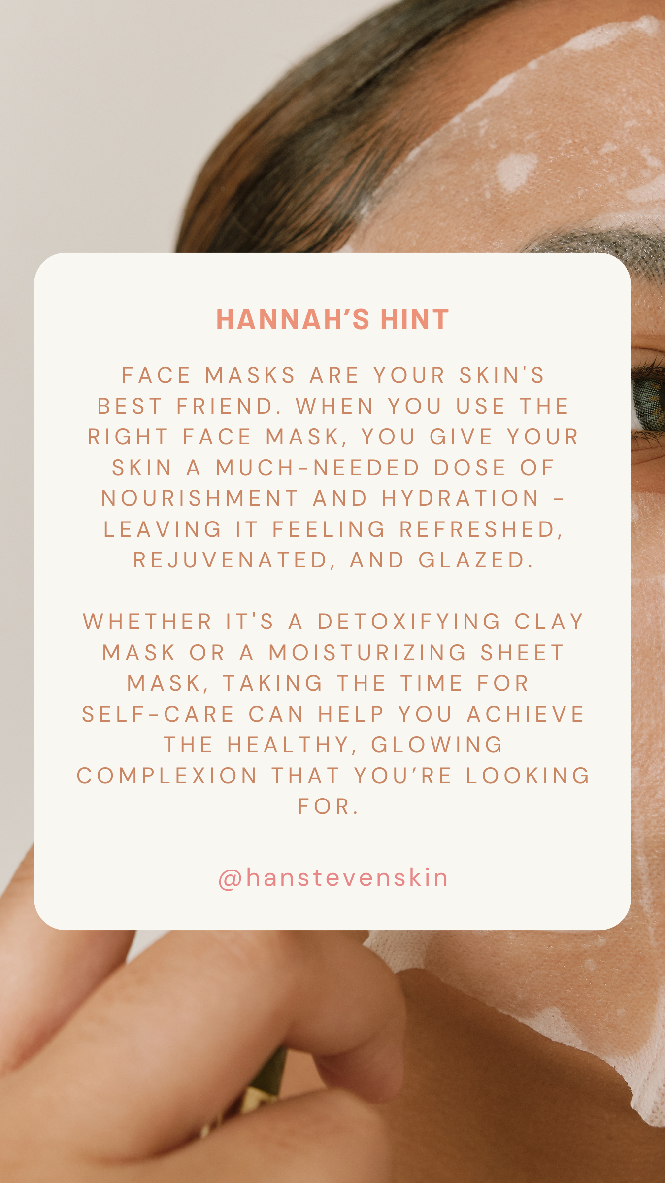 Skincare and Beauty Social Media Marketing and Design - Kristina Nihan Design Marketing UX UI Small Business Contractor