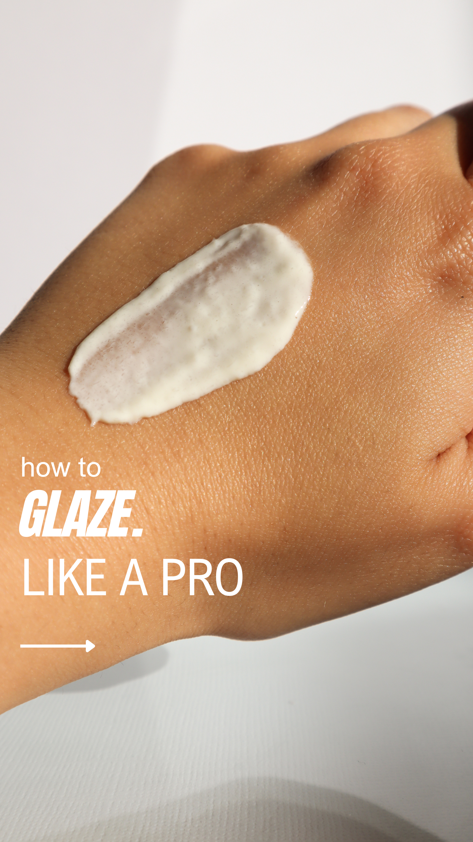 Glaze. Skincare and Beauty Content Marketing and  Design - Kristina Nihan Design Marketing UX UI Small Business Contractor