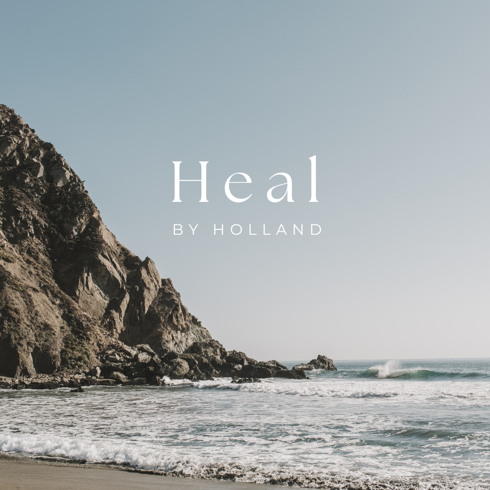 Heal by Holland Branding and Logo Design - Kristina Nihan Design Marketing UX UI Small Business Contractor