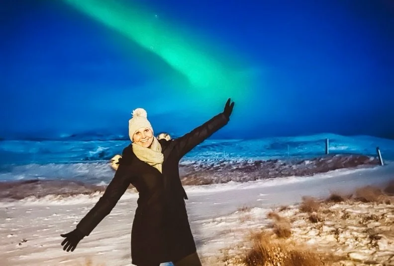 The Iceland sky through my lens 📷
Getting to experience the northern lights dance in the dark sky above you is something you simply must see for yourself. 

The northern lights are created by solar particles from the sun interacting with the Earth&r