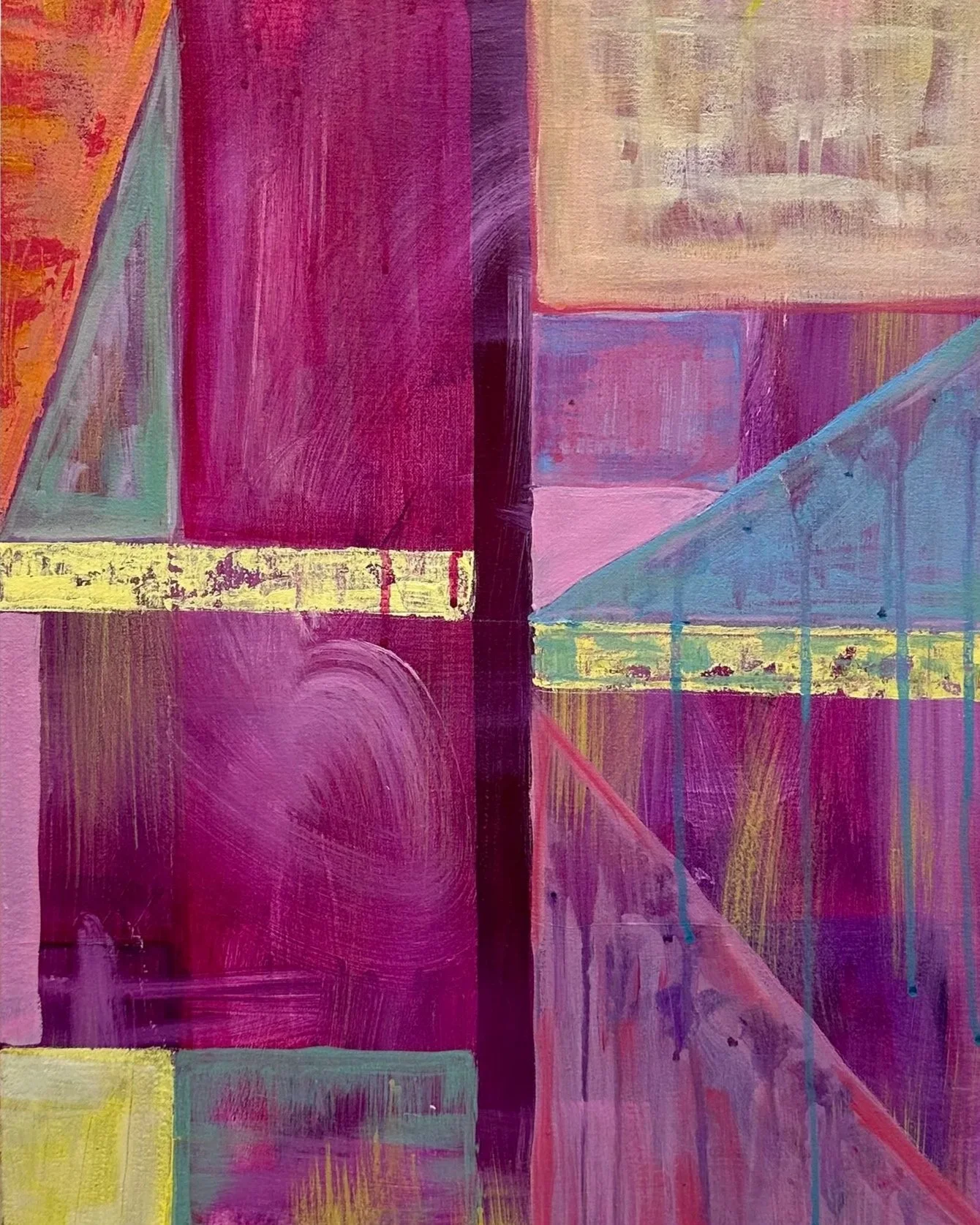 "Untitled", 16x12in, acrylic on canvas