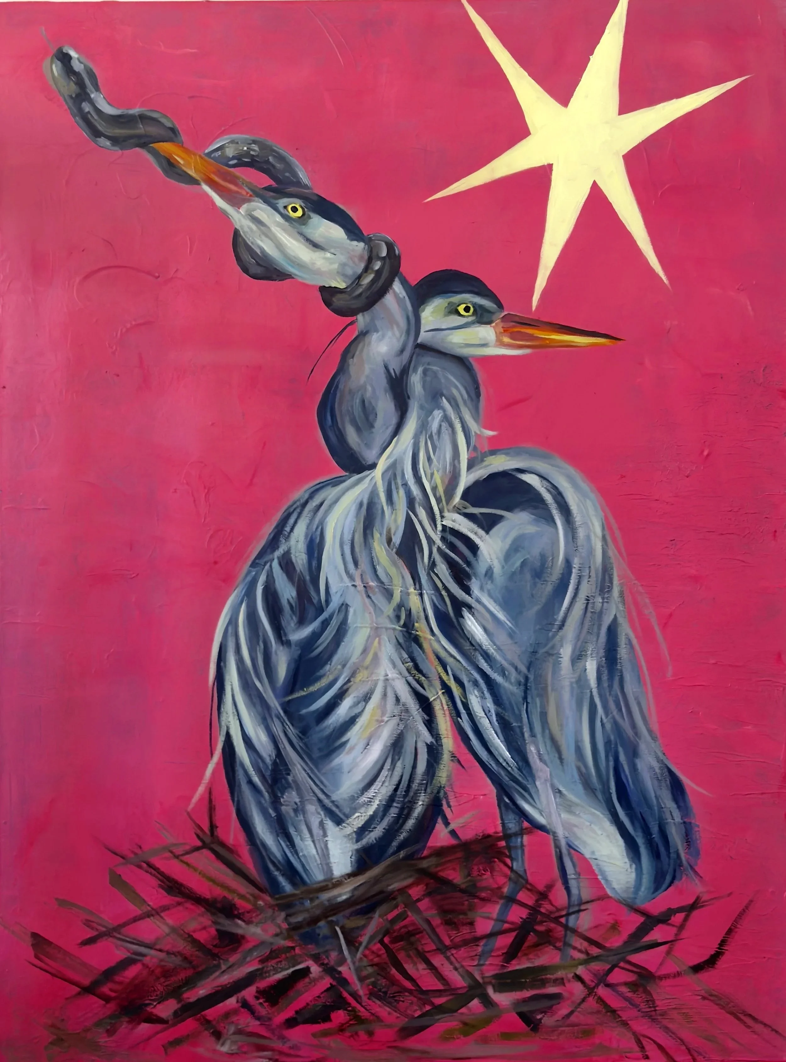 "Trinity", 2026, Oil on canvas, 30x40