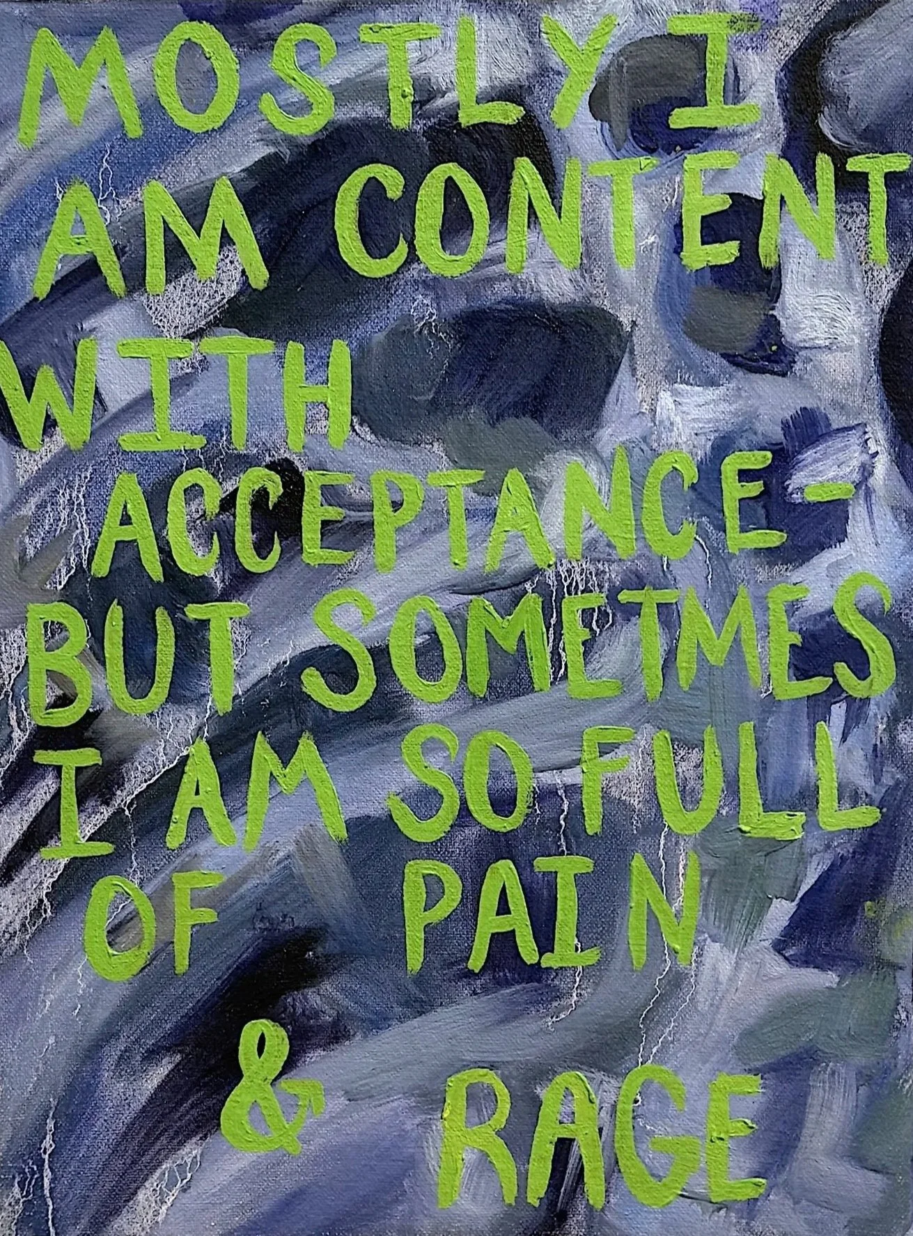 "Musings 2", 2026, Oil on canvas over panel, 8x12