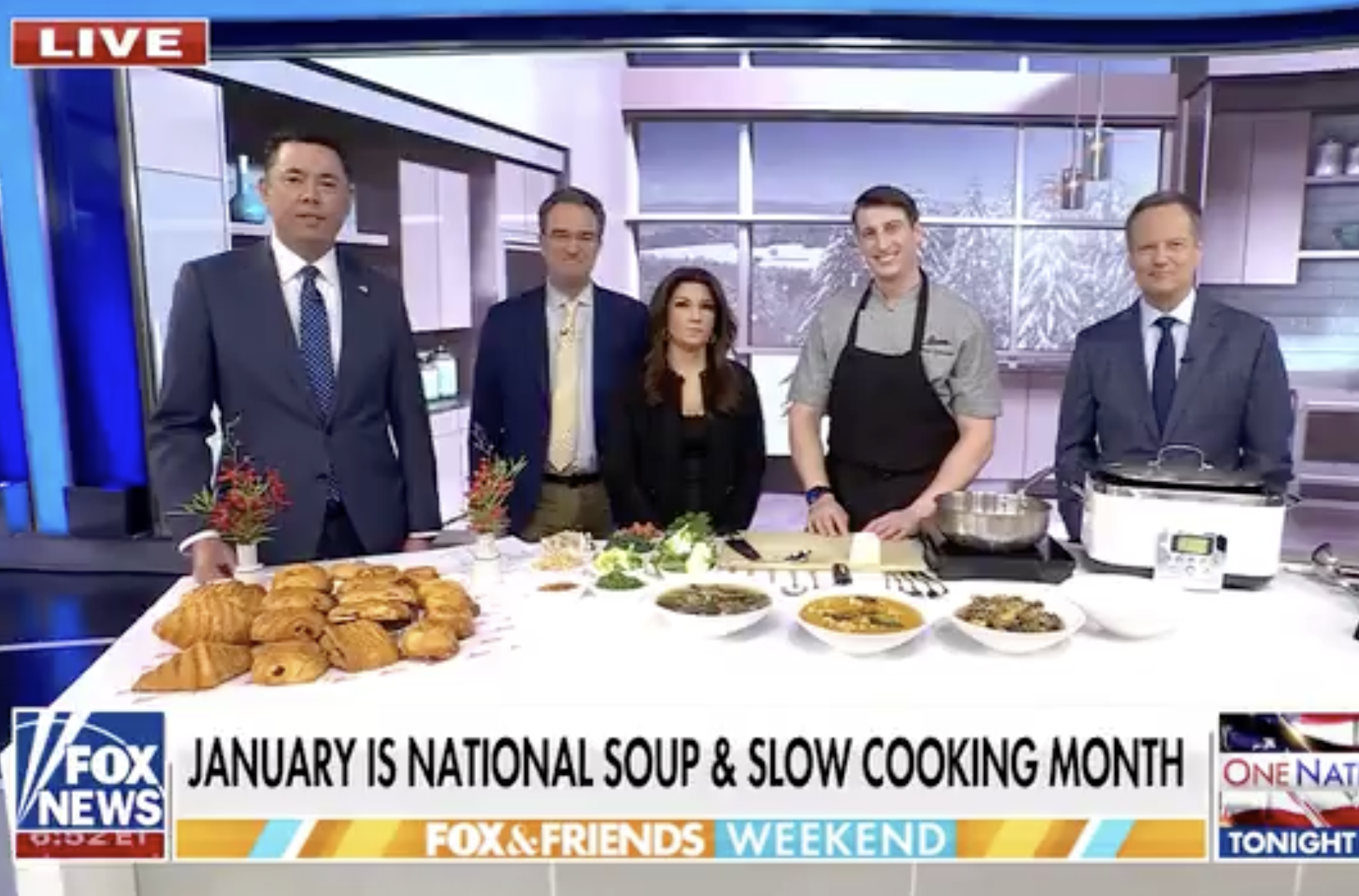 Chef Chris Coombs shares hearty soup and slow cooker recipes