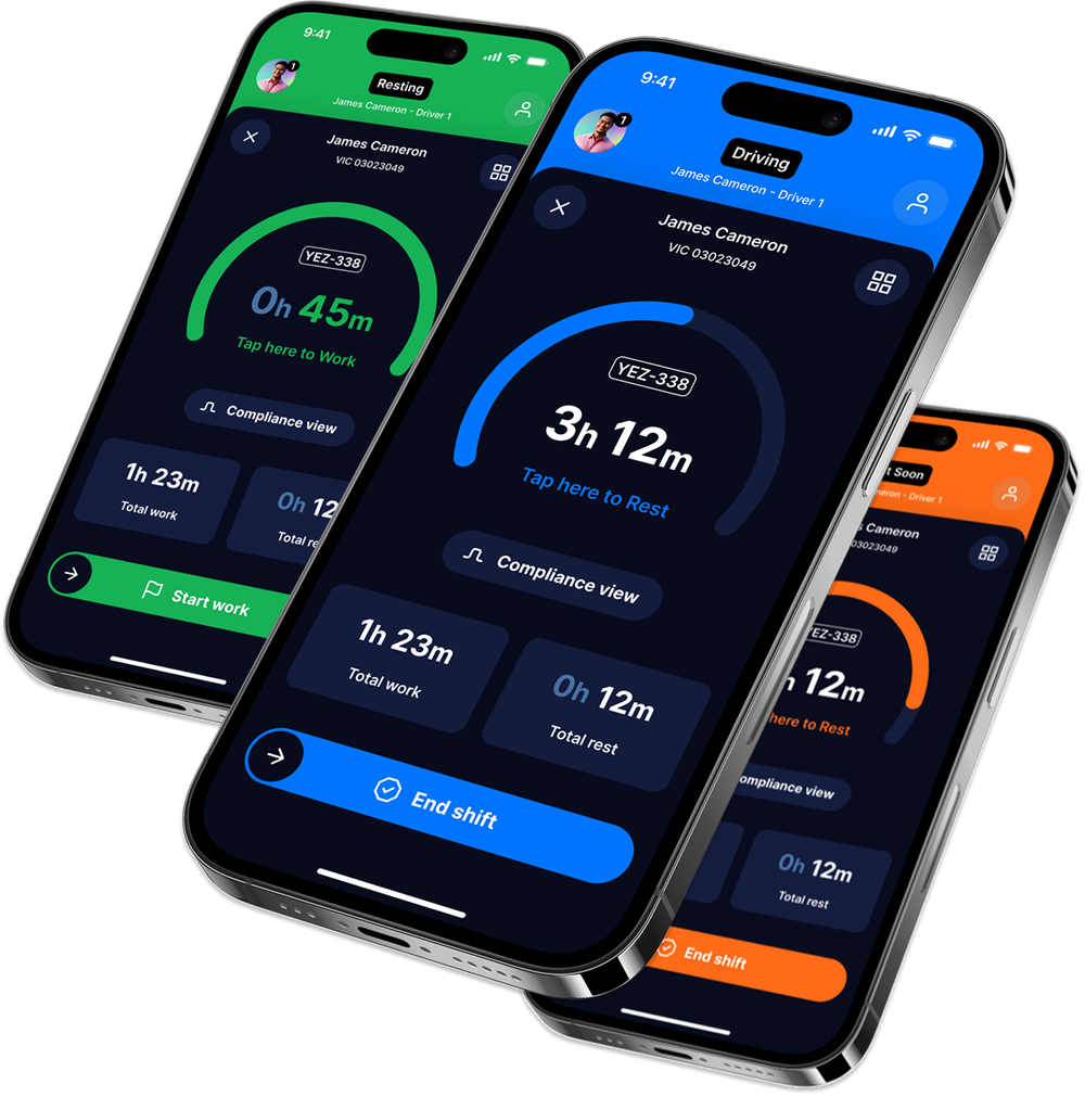 Driver cost calculator app preview