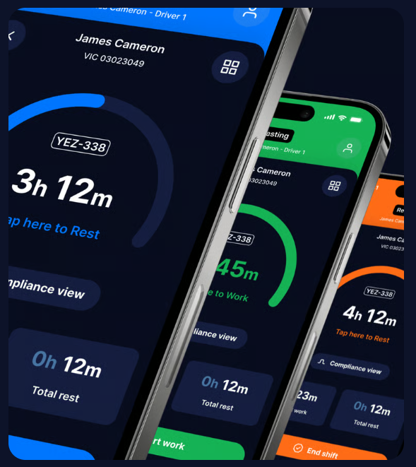 Visual Fatigue Clock compliance view