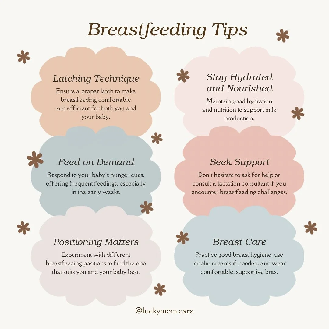 Breastfeeding isn&rsquo;t always instinctive &mdash; but with the right support, it can become a beautiful journey. 🌸

Here are 6 essential tips every mom should know:

Latching Technique &ndash; A proper latch avoids pain and boosts milk transfer.
