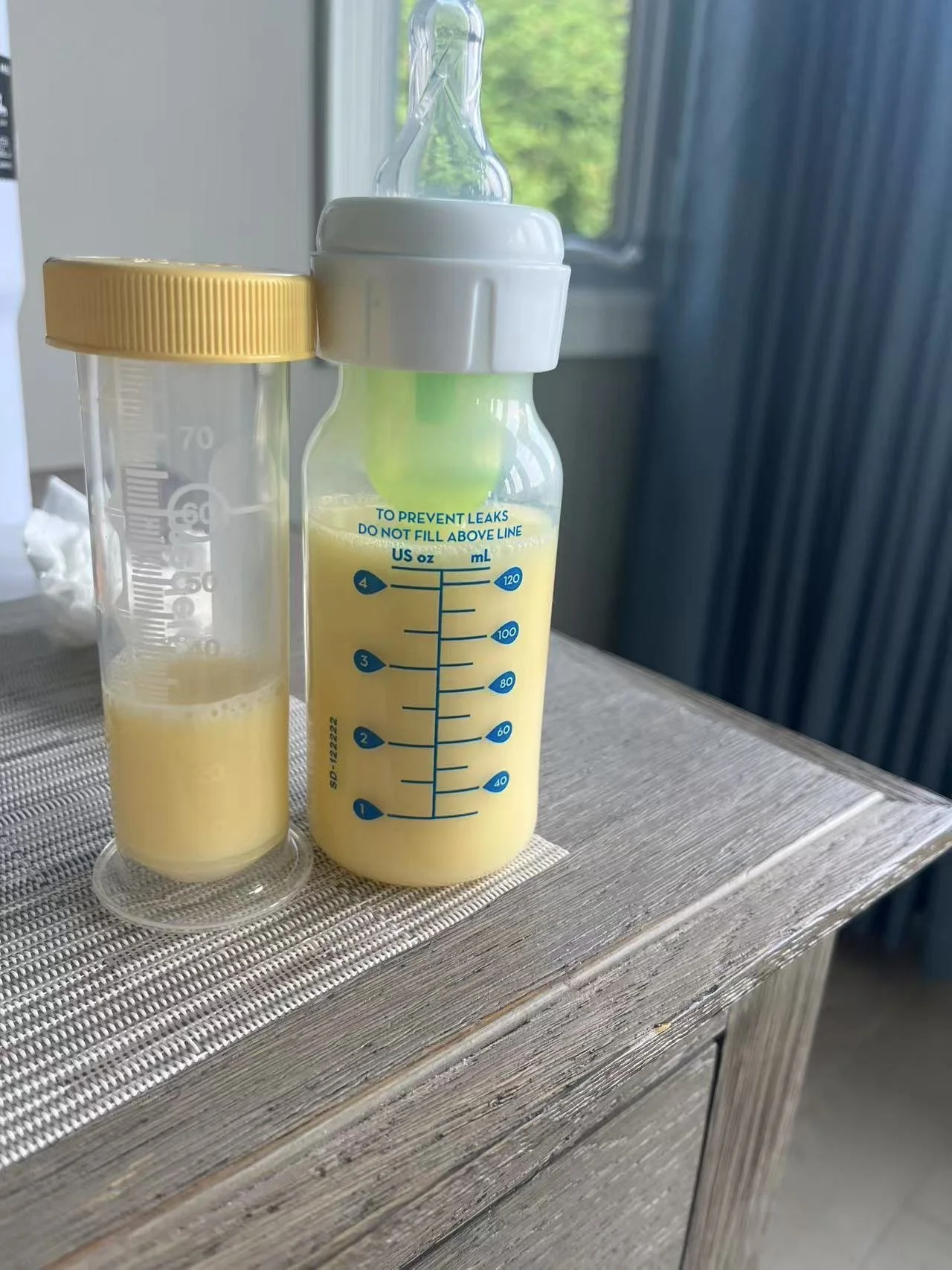 通乳后奶量恢复啦