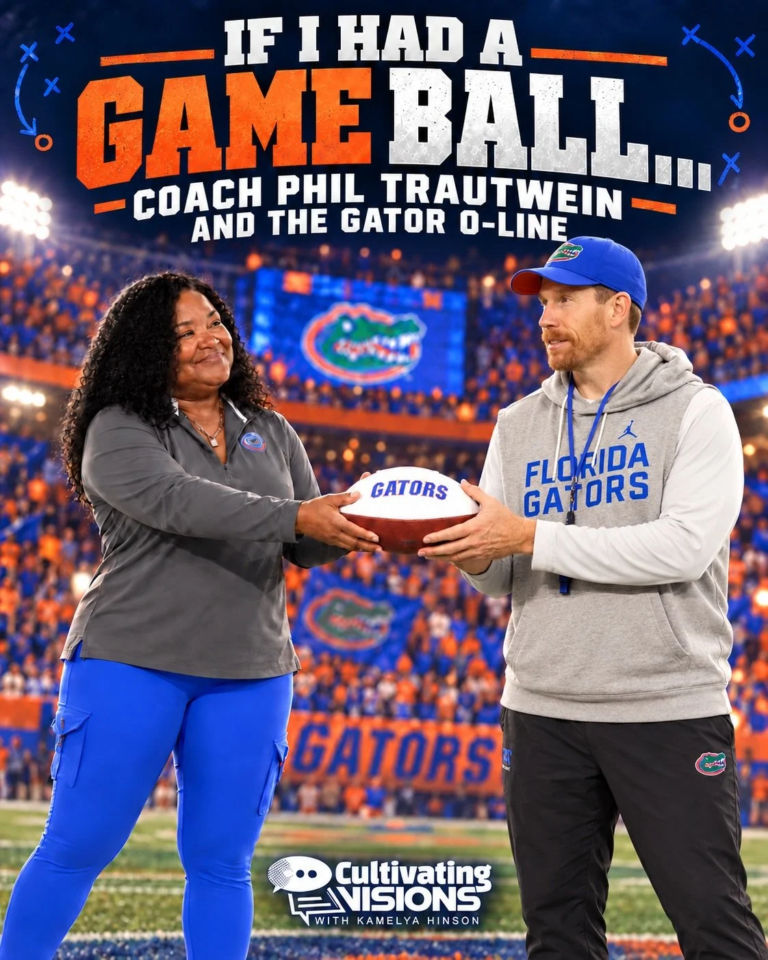 COACHING MATTERS.

If I had a game ball after yesterday&rsquo;s Gator win, it would go to Coach Phil Trautwein.

He inherited an offensive-line room that had heard every criticism. He proceeded to combine returning Gators with transfers, developed th