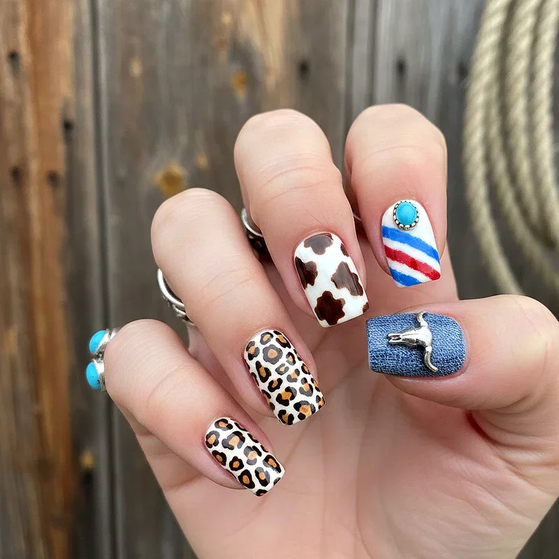 Cowgirl Nail Ideas