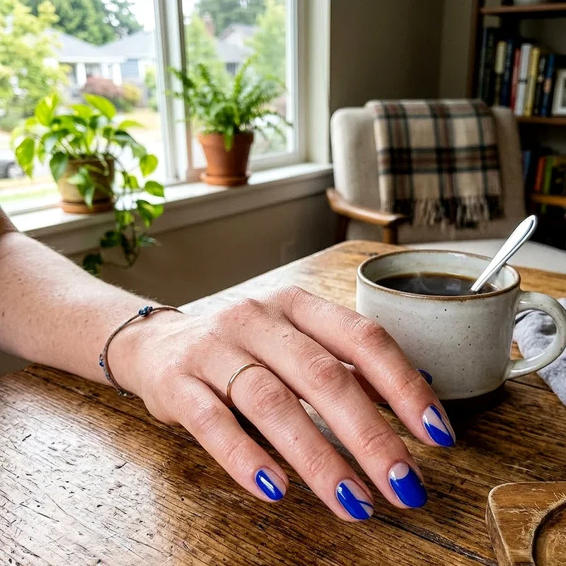Cobalt Blue Nail Ideas