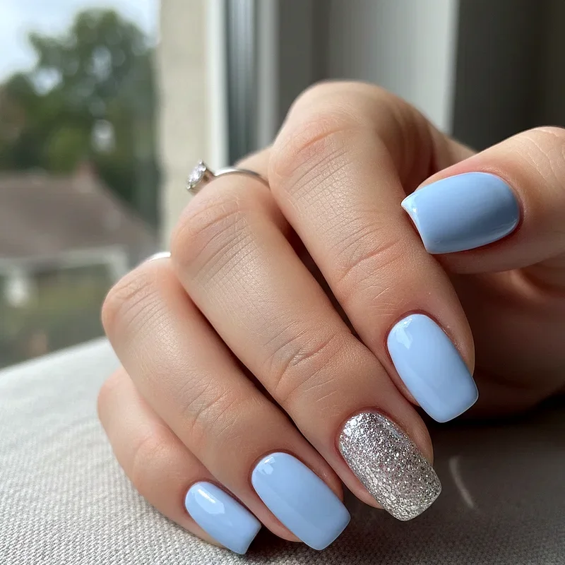 Light Blue Nail Ideas