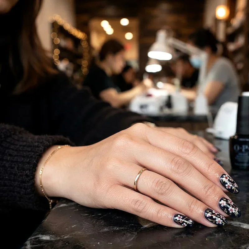 Cherry Blossom Nail Design Ideas