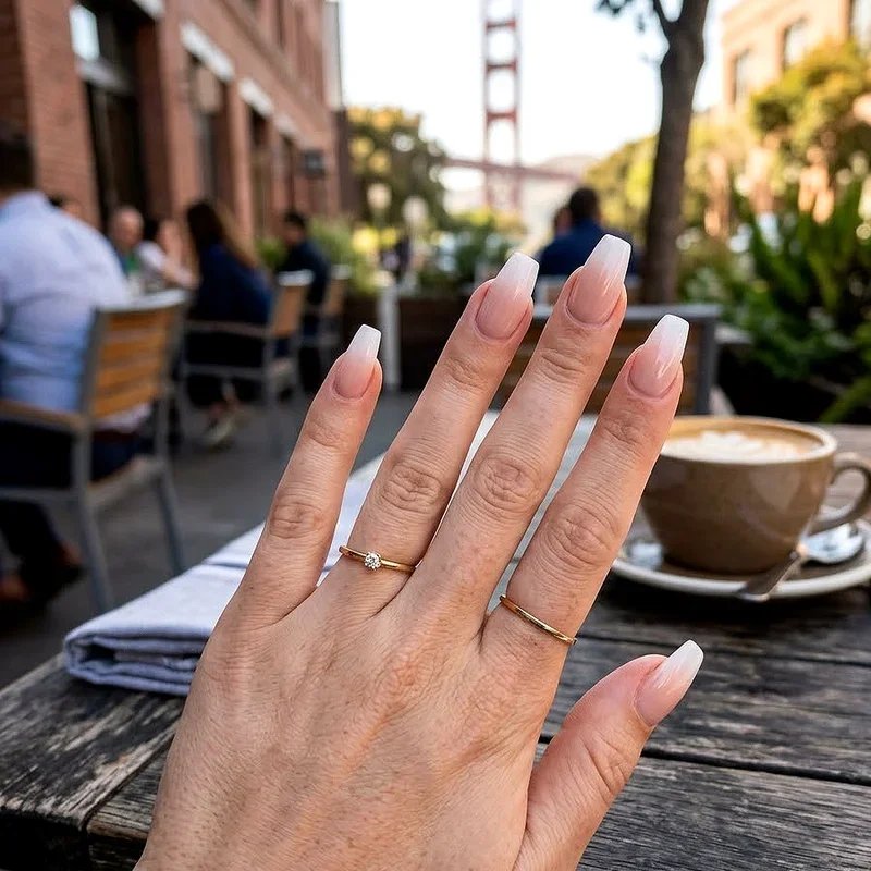 French Coffin Nail Ideas